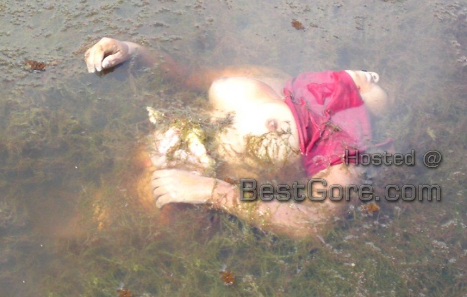 【グロ注意 画像】浮気JKさん、彼氏に絞殺、腹切り裂かれ、川に捨てられる