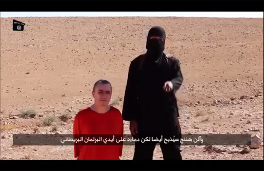 【閲覧注意】イスラム教過激組織ISISのジャーナリスト、アランさん首切り殺害映像・・・