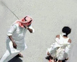 【処刑映像】サウジアラビアの首切り処刑映像が流出・・・
