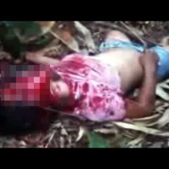【グロ動画】撲殺された中学生少女・・・顔面血塗れで発見される