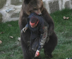 【グロ注意】人間が熊に食べられてるところを実況中継してみた・・・　閲覧注意