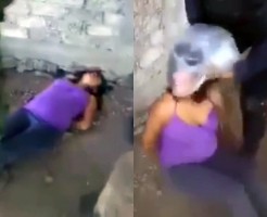【閲覧注意】メキシコ軍が一般女性に窒息拷問する映像が流出・・・