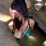 【グロ画像】レイプ殺害されたっぽいけど美女が浸かってた井戸の水飲みたい？
