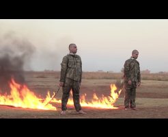 【超・閲覧注意】ISIS処刑の中で一番残虐な火あぶり処刑がトルコ兵士に執行される・・・ 動画