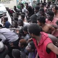 【衝撃動画】せや密入国したろ！アフリカの移民さん100人　保護を求めてスペインに強硬突入した模様ｗｗｗ