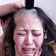 【本物レイプ】少女が同級生に髪の毛バリカンで剃られながら犯される映像が怖Eー　※エロ動画