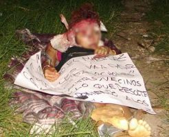 【女 死体】メキシコの若妻　カルテルに拉致られ殺され下着晒されながら捨てられるとかここ男女平等の国ですわｗｗｗ　※グロ画像