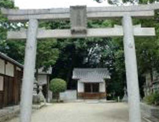 神の三葛木神社風景写真