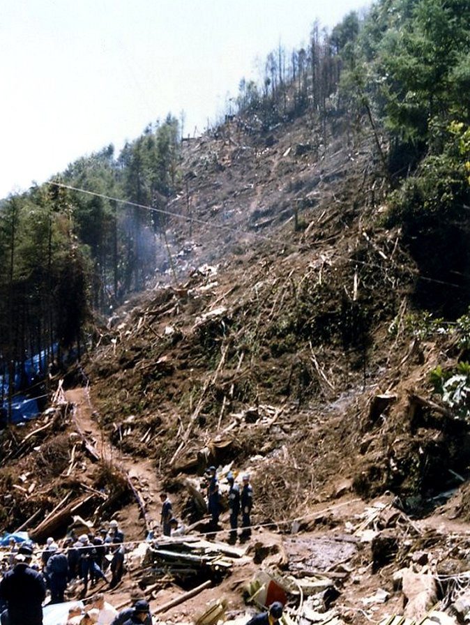 日本航空123便墜落事故 遺体画像