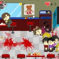【グロゲーム】某ファーストフード店で乱闘しまくって店内を血祭に上げてやったぜｗ