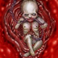 【閲覧注意】死亡した胎児をバラバラにして脳みそを取り出していくグロ過ぎる解剖映像・・・