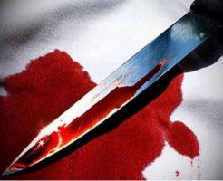 【グロ画像】血まみれ全裸の女の子　おっぱいを入念に刺されて殺害されてた・・・