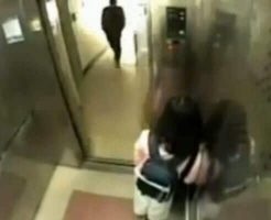 【衝撃】jc少女1人が乗るエレベーターを狙って飛び乗った強姦魔がレイプしようとした結果ｗ