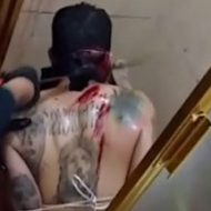【閲覧注意】拘束された男性をマチェーテで殺害…手足を切り取る解体処理まで…