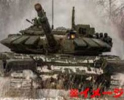 ウクライナ兵に戦車で踏み潰されたロシア兵の死体…