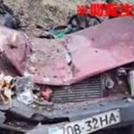 ロシア軍の戦車で轢き殺されてしまったウクライナの民間人たち…