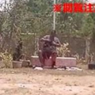 手榴弾で自殺した陸軍大将の衝撃映像…