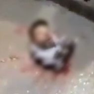 シリアで行われた自爆テロの瞬間とその後のグロ映像…